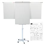 Nobo Classic Nano Clean Mobile Easel including extendable display arms 1901920
