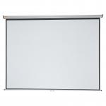 Nobo Wall Mounted Projection Screen 2400x1813mm Grey/Blue 1902394