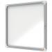 Nobo Premium Plus Magnetic Lockable Notice Board 6xA4 White