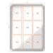 Nobo-Premium-Plus-Magnetic-Lockable-Notice-Board-9xA4-White-1902560