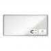 Nobo Premium Plus Magnetic Lockable Notice Board 27xA4 White