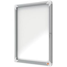 Nobo Premium Plus Outdoor Magnetic Lockable Notice Board 4xA4 White 1902577