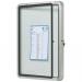 Nobo Premium Plus Outdoor Magnetic Lockable Notice Board 4xA4 White