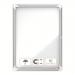 Nobo Premium Plus Outdoor Magnetic Lockable Notice Board 4xA4 White