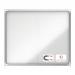 Nobo Premium Plus Magnetic Lockable Notice Board 15xA4 White