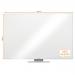 Nobo Classic Steel Magnetic Dry Wipe Whiteboard, 1500 x 1000 mm, Aluminium Trim, Includes Marker and Fitting Kit, White