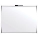 Nobo Small Magnetic Whiteboard with Arched Frame 585x430mm Grey 1903783