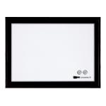Nobo Small Magnetic Whiteboard with Black Frame 585x430mm 1903785