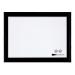 Nobo Small Magnetic Whiteboard with Black Frame 585x430mm