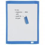 Nobo Mini Magnetic Whiteboard with Coloured Frame 216x280mm Assorted - Outer carton of 6 1903816