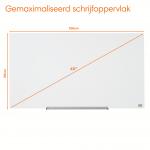 Nobo Impression Pro Glass Magnetic Whiteboard 1000x560mm Brilliant White 1905176
