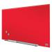 Nobo Impression Pro Glass Magnetic Whiteboard 680x380mm Red