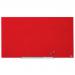 Nobo Impression Pro Glass Magnetic Whiteboard 1000x560mm Red