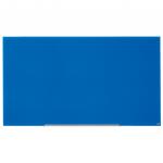 Nobo Impression Pro Glass Magnetic Whiteboard 1900x1000mm Blue 1905190
