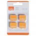 Nobo-Whiteboard-Magnets-Orange-Pack-4-1905327