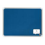 Nobo Premium Plus Felt Notice Board 600x450mm Blue 1915187