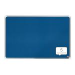 Nobo Premium Plus Felt Notice Board 900x600mm Blue 1915188