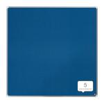 Nobo Premium Plus Felt Notice Board 1200x1200mm Blue 1915190