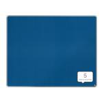 Nobo Premium Plus Felt Notice Board 1500x1200mm Blue 1915191