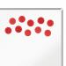 Nobo-Magnetic-Whiteboard-Magnets-10-pack-32mm-Coloured-Magnets-Red-1915300