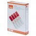 Nobo-Glide-Whiteboard-Pens-Large-Chisel-Tip-4-Pack-Red-1915390