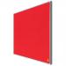 Nobo Impression Pro Widescreen Felt Notice Board 710x400mm Red