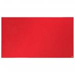 Nobo Impression Pro Widescreen Felt Notice Board 1220x690mm Red 1915421