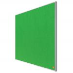 Nobo Impression Pro Widescreen Felt Notice Board 890x500mm Green 1915425