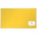 Nobo Impression Pro Widescreen Felt Notice Board 890x500mm Yellow