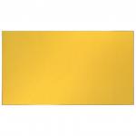 Nobo Impression Pro Widescreen Felt Notice Board 1550x870mm Yellow 1915432