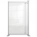 Nobo Premium Plus Clear Acrylic Protective Desk Divider Screen Modular System Extension 600x1000mm