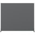 Nobo Impression Pro Desk Divider Screen Felt Surface  1200x1000mm Grey 1915501