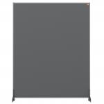 Nobo Impression Pro Desk Divider Screen Felt Surface 800x1000mm Grey 1915502