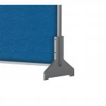 Nobo Impression Pro Desk Divider Screen Felt Surface  800x1000mm Blue 1915507