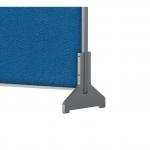 Nobo Impression Pro Desk Divider Screen Felt Surface  600x1000mm Blue 1915508