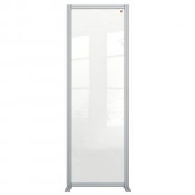 Nobo Premium Plus Clear Acrylic Protective Room Divider Screen Modular System 600x1800mm 1915517