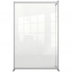 Nobo Premium Plus Clear Acrylic Protective Room Divider Screen Modular System  Extension 1200x1800mm 1915518