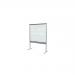 Nobo Premium Plus Clear PVC Free Standing Protective Screen Divider 1480x2060mm