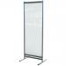 Nobo Premium Plus Clear PVC Free Standing Protective Room Divider Screen 780x2060mm