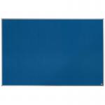 Nobo Essence Felt Notice Board 1500x1000mm Blue  1915559