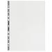 Rexel Nyrex Premium A4 Punched Pocket with Grey Spine; Clear; Pack of 50 - Outer carton of 2