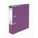 Rexel A4 Lever Arch File, Purple, 75mm Spine Width, Karnival, Pack of 10 20747EAST