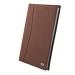 Rexel-Soft-Touch-Display-Book-A4-Chocolate-Suede-36-Pockets-2101188