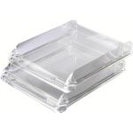 Rexel Nimbus Letter Tray Clear - Outer carton of 6 2101504
