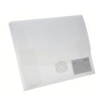 Rexel Ice Document Box Polypropylene 25mm A4 Translucent Clear - Outer carton of 10 2102027