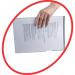 Rexel Nyrex™ Premium A4 Anti-Slip Document Folder, Clear Embossed, Extra Strong 130mic, Cut Flush, L-Folder, Pack 25 - Outer carton of 4