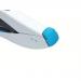Rexel Easy Touch Half Strip Stapler, 30 Sheet Capacity, Flat Clinch, Metal Body, Includes Staples, Blue and White