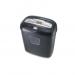 Rexel DUO Manual Cross Cut Shredder for Home or Small Office Use, 10 sheet capacity, 17L Bin, Includes Shredder Oil Sheets, Black