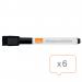 Nobo-Mini-Whiteboard-Pen-With-Magnetic-Eraser-Cap-6-Pack-Black-2104184