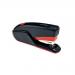 Rexel Compact PowerEase Desktop Stapler, 15 Sheet Capacity, Plastic Body, Red and Black